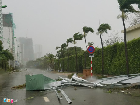 Bão gây thiệt hại nhiều ở Khánh Hòa