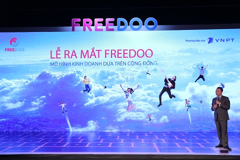  Mô hình kinh doanh Freedoo - một hình thức kinh doanh dựa trên cộng đồng lần đầu tiên áp dụng trong lĩnh vực viễn thông tại Việt Nam vừa được khai trương hôm nay, 6/11.