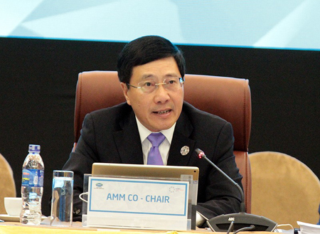 Phó Thủ tướng, Bộ trưởng Ngoại giao Phạm Bình Minh (Ảnh: VGP)