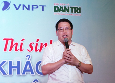 Ông Nguyễn Văn Tấn - Phó Tổng giám đốc VNPT-Media, Phó Trưởng ban Giải thưởng Nhân tài Đất Việt 2017 phát biểu.