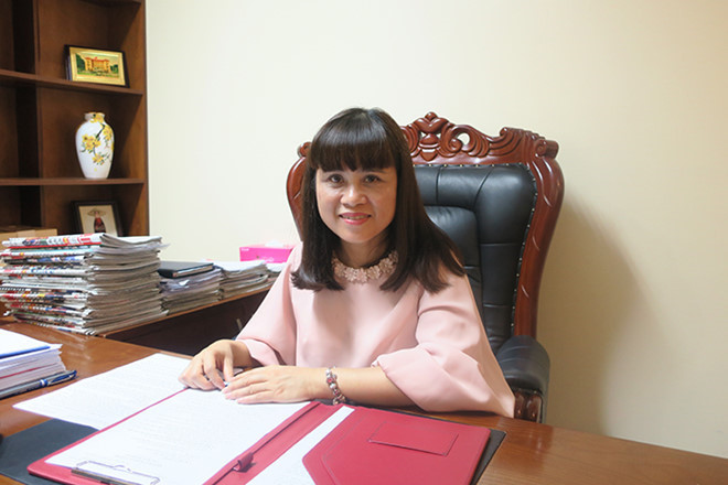 Bà Ninh Thị Thu Hương, Cục trưởng Cục Văn hóa Cơ sở, Bộ Văn hóa, Thể thao và Du lịch. Ảnh: 