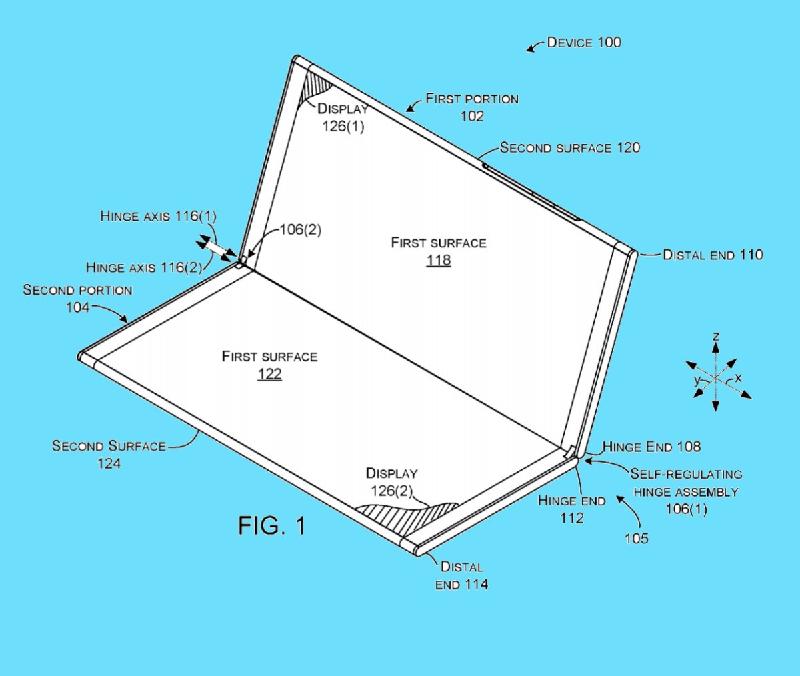 Một trong những bằng sáng chế mà Microsoft đã nhận được đó là phần bản lề trên Surface Phone có thể tự điều chỉnh. Đây là một yếu tố hoàn toàn mới và chưa từng thiết bị nào có được từ trước đến nay. Với hai màn hình khác nhau hoàn toàn, nên phần bản lề sẽ đóng một vai trò vô cùng quan trọng và mở một cuộc cách mạng mới trên Surface Phone, và có thể thiết bị này sẽ không chỉ là một chiếc smartphone đơn thuần, ý tưởng này có vẻ phù hợp với cách tiếp cận của Microsoft đối với  sản phẩm Surface.
