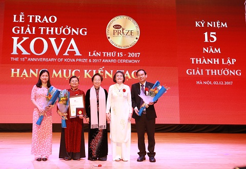 Giải thưởng KOVA lần thứ 15: Giải thưởng của những cống hiến, nghị lực phi thường!