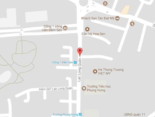 Nơi xảy ra vụ việc. (Nguồn: Google Maps)