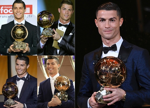 C.Ronaldo cũng có 5 
