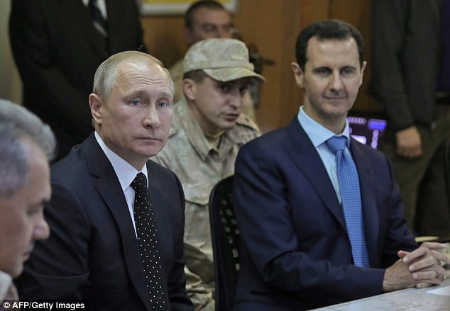 Tổng thống Putin và Tổng thống Assad đã có cuộc gặp gỡ bàn về tình hình Syria