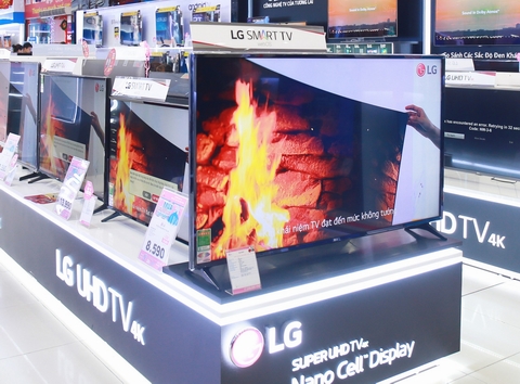 LG ra mắt thị trường loạt TV LG 4K từ cao cấp tới bình dân