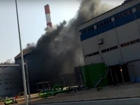 Cháy nhà máy nhiệt điện Thái Bình 2 không thiệt hại về người