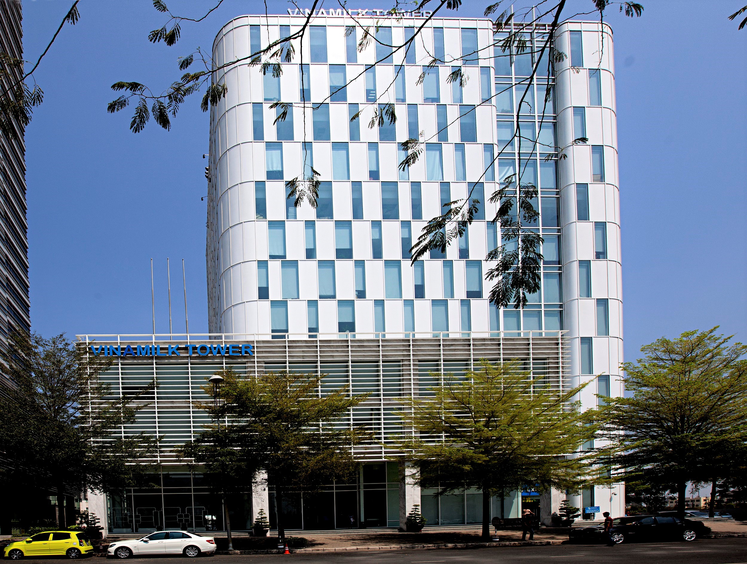 Trụ sở chính Công ty Cổ phần sữa Việt Nam (Vinamilk) tại TP.Hồ Chí Minh