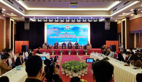 Toàn cảnh hội thảo đầu tư bất động sản với chiến lược phát triển du lịch Quảng Ninh