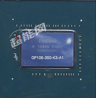 Hình ảnh tiết lộ của chip xử lý GP106-350-K3-A1 trên GeForce GTX 1060 5GB. 