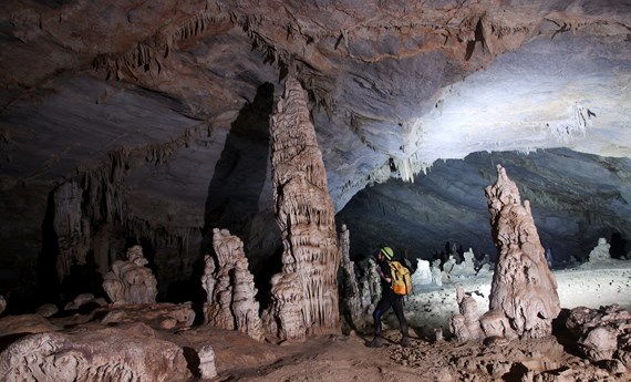 Phong Nha-Kẻ Bàng nổi bật với hệ thống hang động độc nhất vô nhị