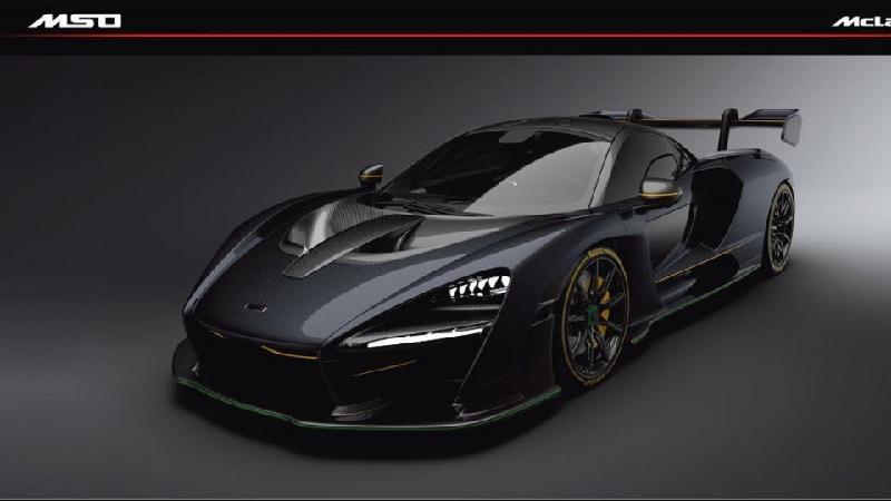 Hình ảnh của phiên bản McLaren SENNA MSO.