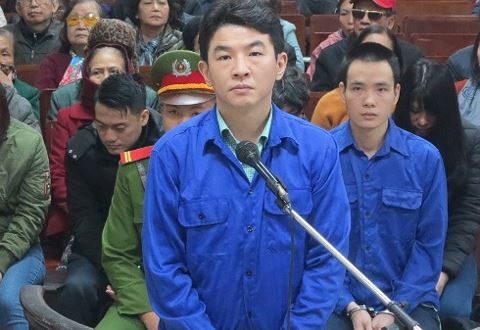 Bị cáo Hsu Minh Jung tại phiên tòa
