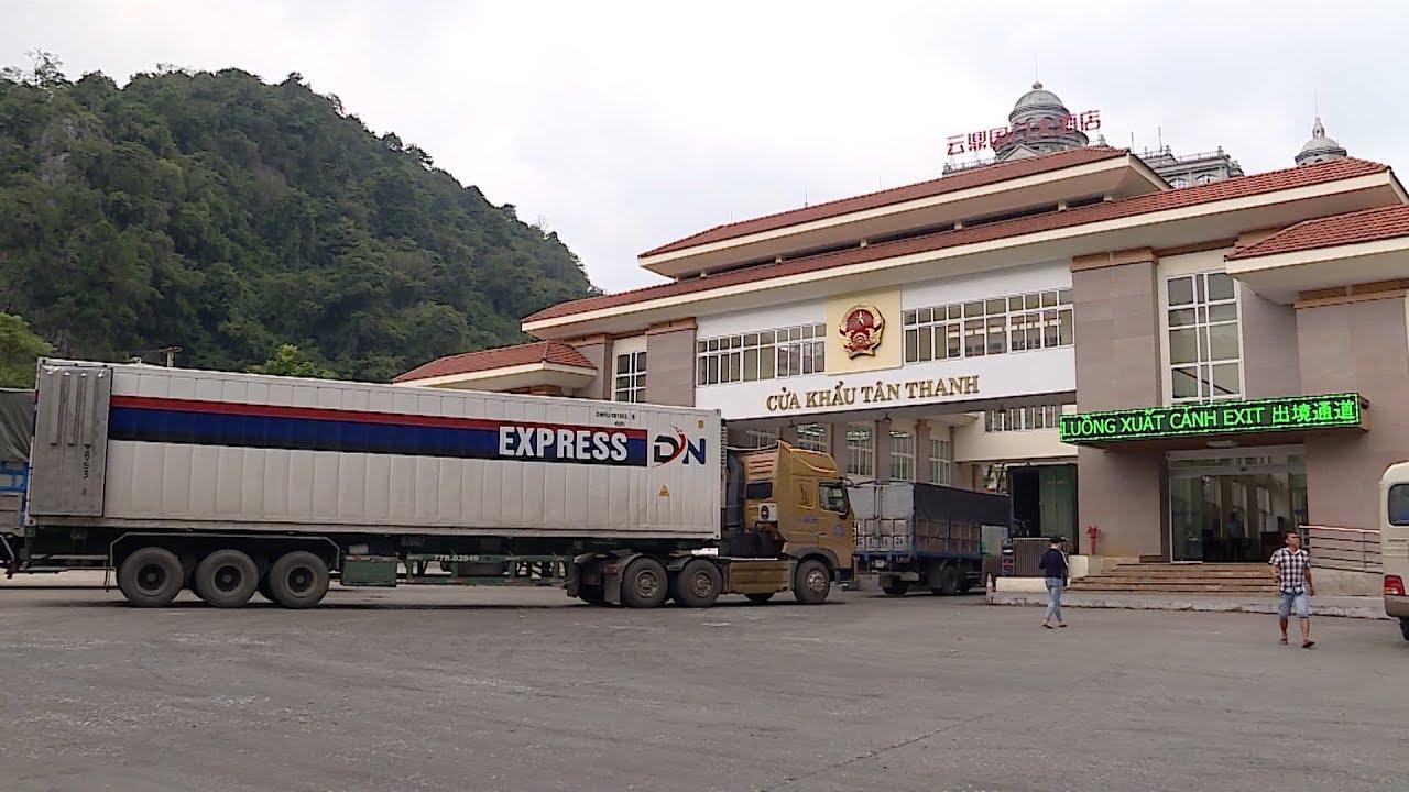 Mở lại các hoạt động xuất nhập khẩu hàng hóa qua cửa khẩu Tân Thanh