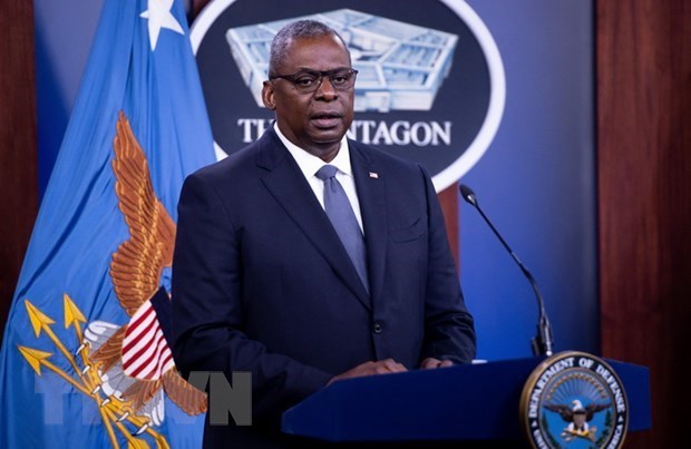 Bộ trưởng Quốc phòng Mỹ Lloyd Austin. (Ảnh: AFP/TTXVN)