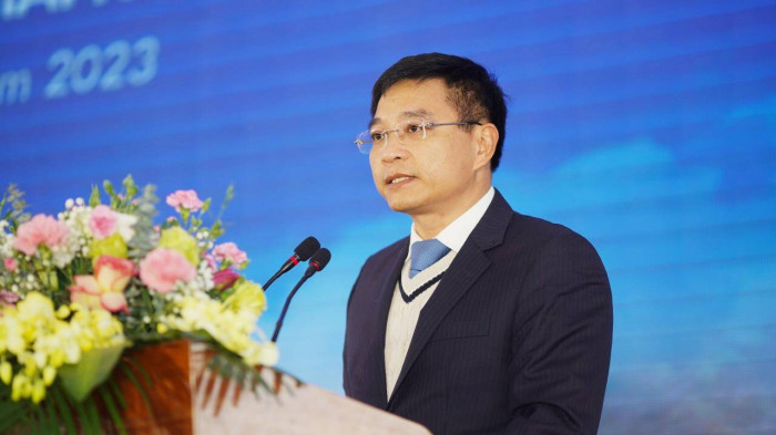 Bộ trưởng Nguyễn Văn Thắng phát biểu tại Lễ Khởi công