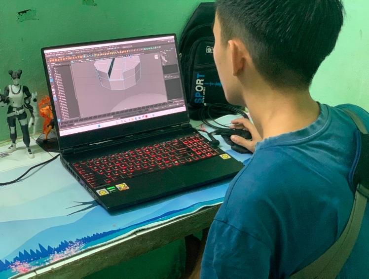 Trần Văn Tiến - Thủ khoa đầu ra bộ môn 3D Modeling của Học viện Sconnect