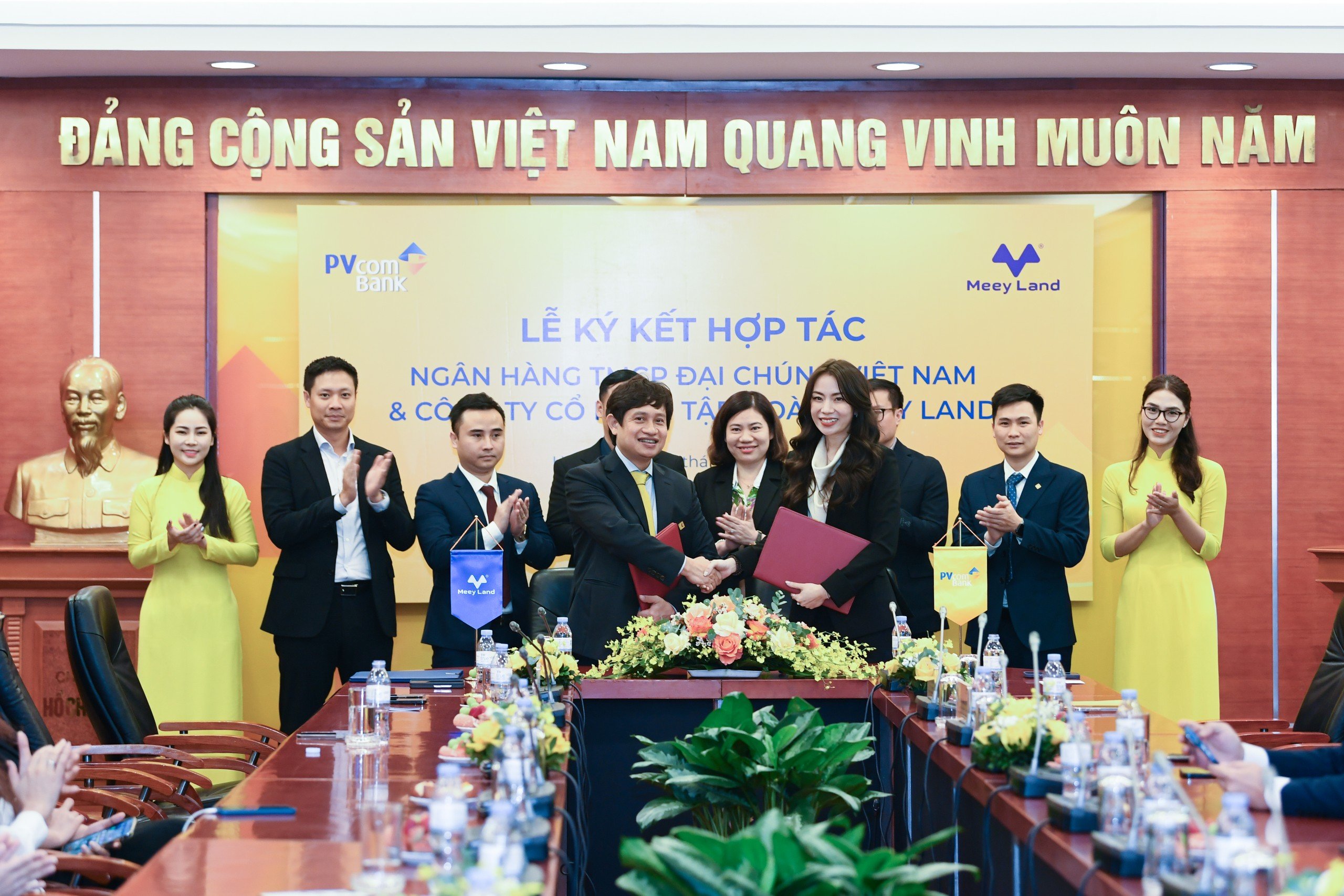 PVcomBank và Meey Land hợp tác sẽ góp phần nâng cao chất lượng và tốc độ thẩm định bất động sản