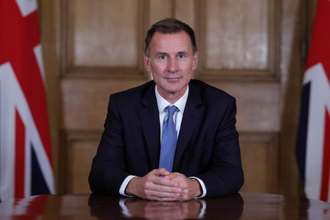 Bộ trưởng Tài chính Anh Jeremy Hunt 