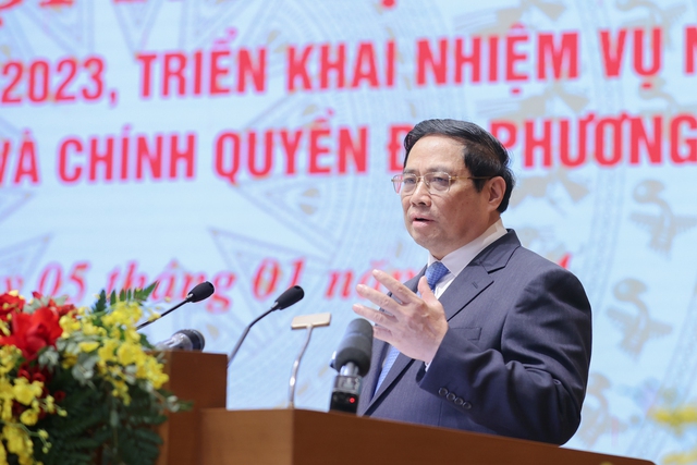Thủ tướng Phạm Minh Chính phát biểu kết luận Hội nghị