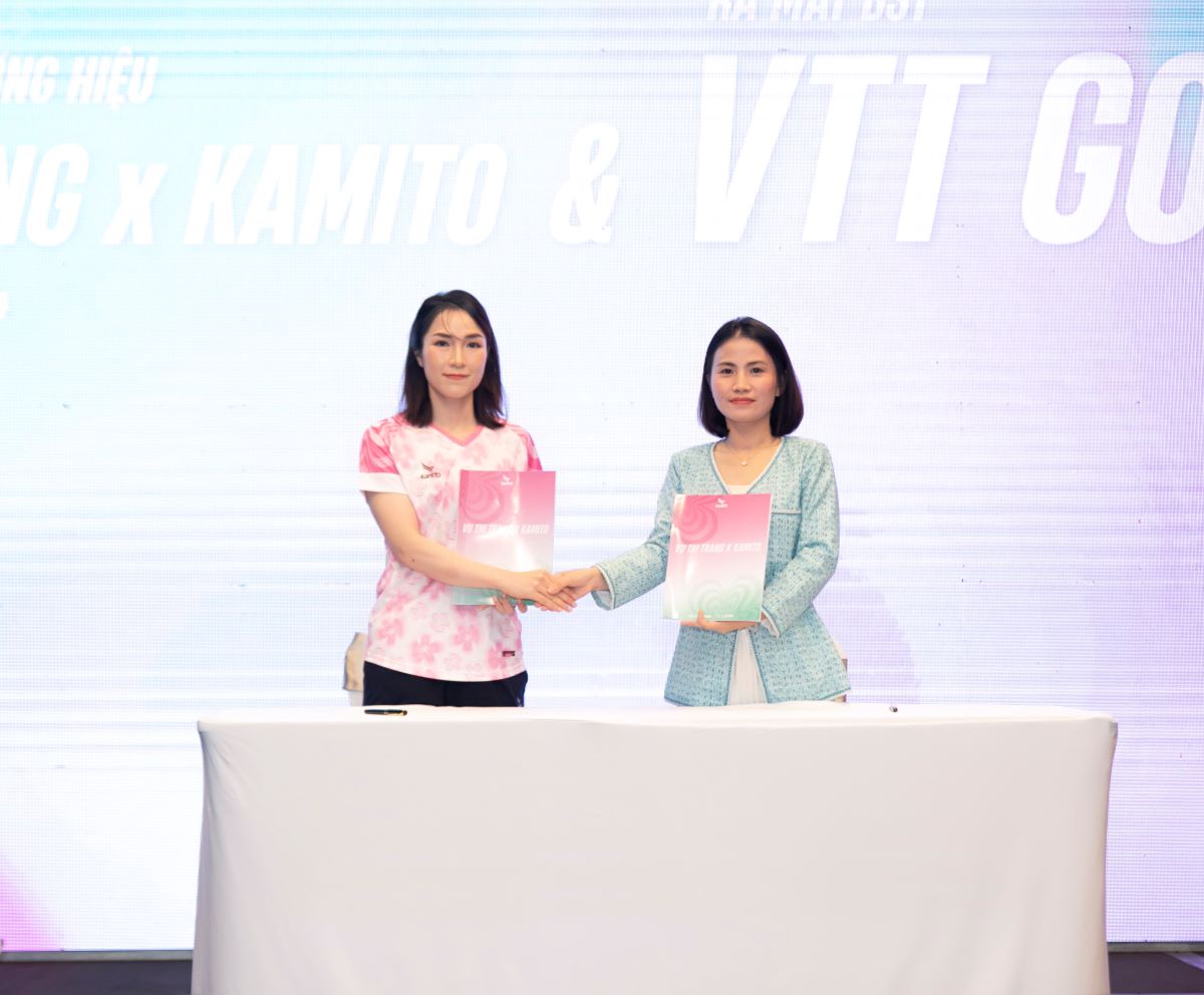 Vũ Thị Trang trở thành đại sứ thương hiệu Kamito.