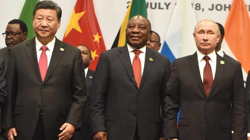 Lãnh đạo ba nước Trung Quốc, Nam Phi và Nga
