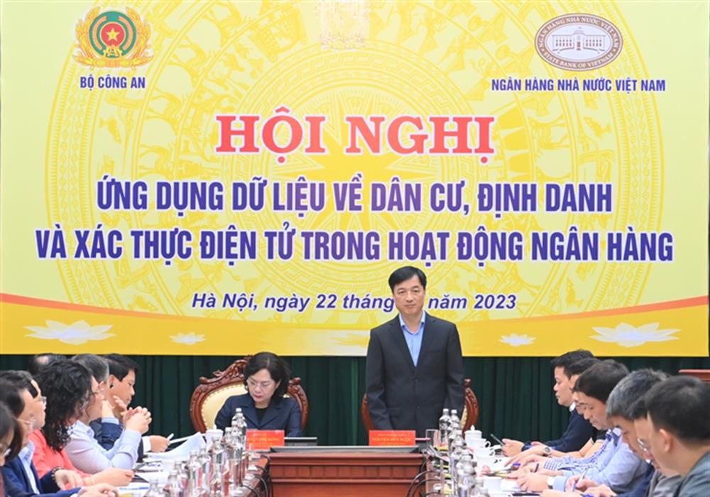 hứ trưởng Nguyễn Duy Ngọc phát biểu tại Hội nghị.