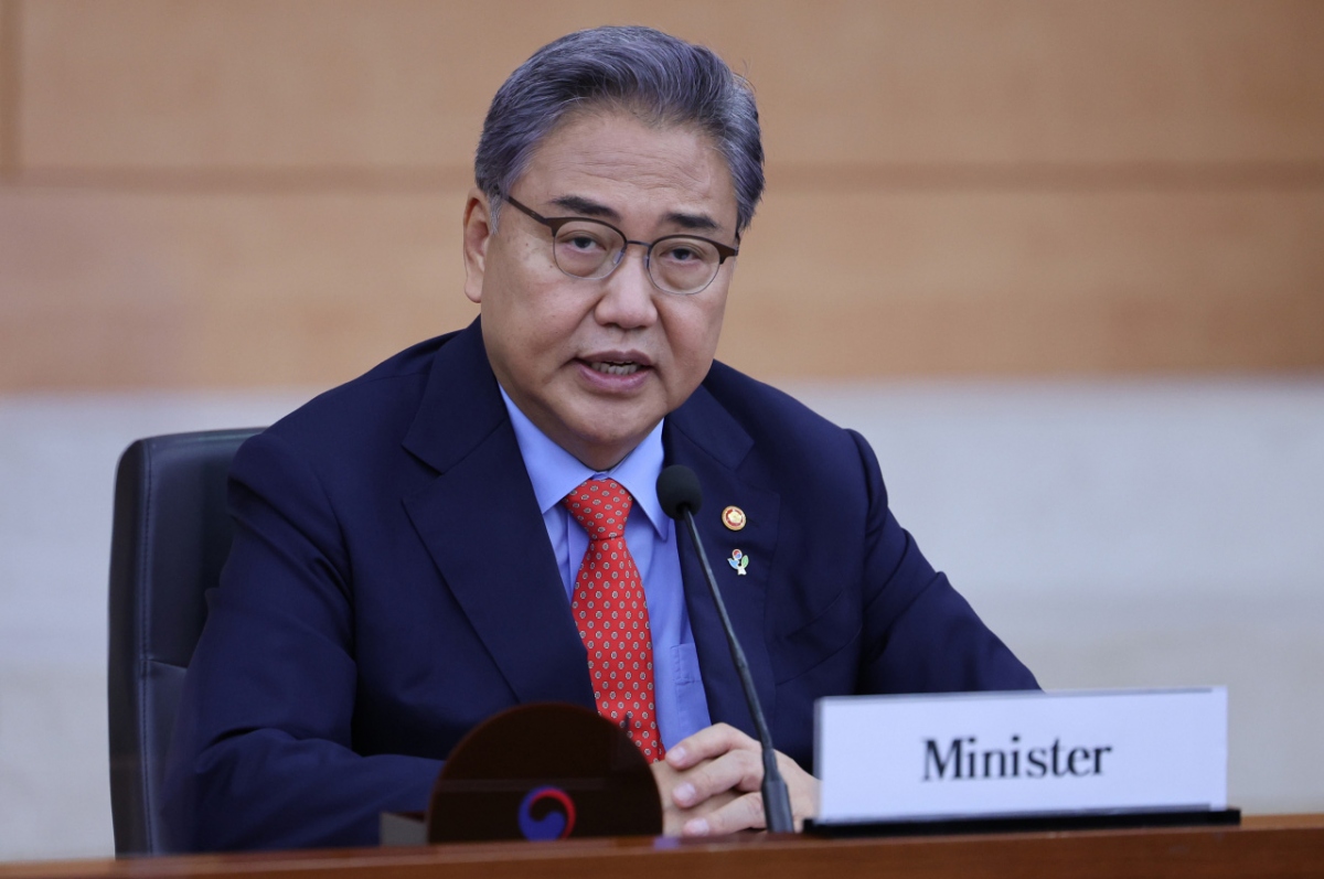 Ngoại trưởng Hàn Quốc Park Jin, Ảnh: YNA
