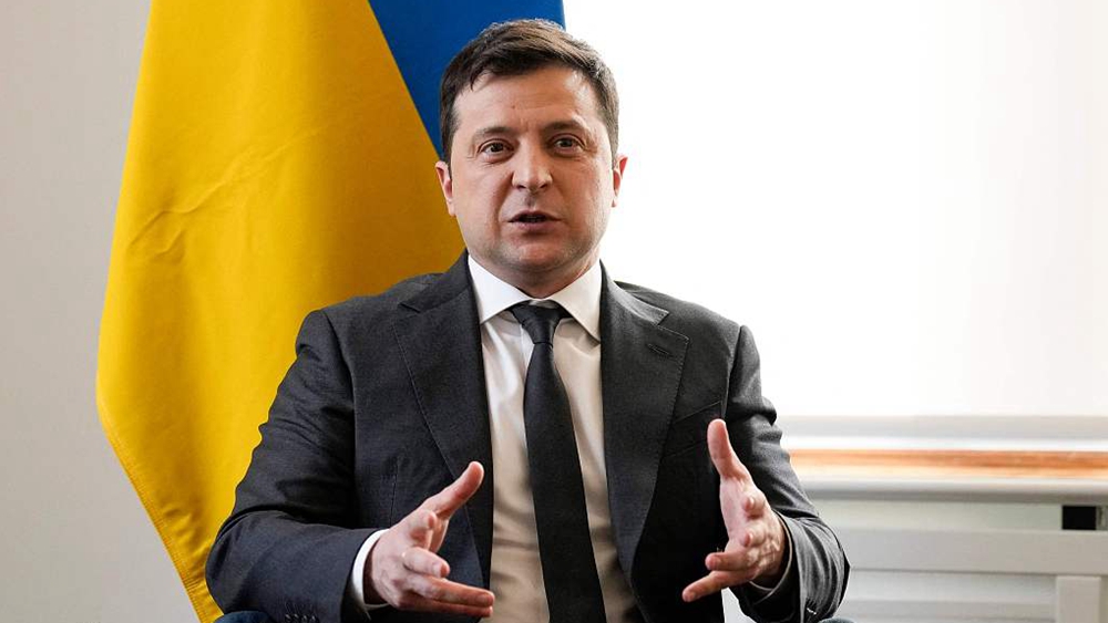 Tổng thống Ukraine Vladimir Zelensky