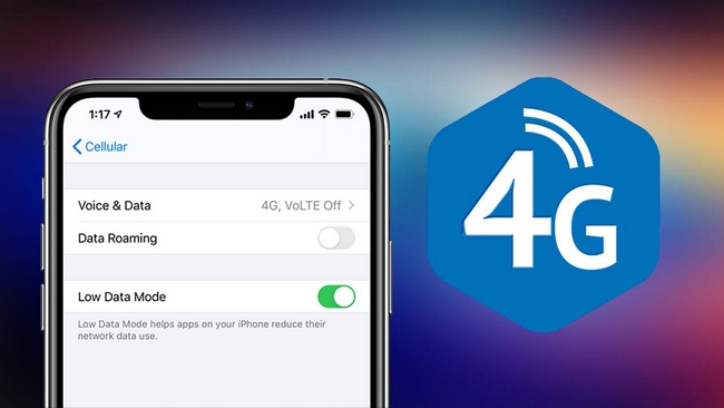 Đảm bảo đã bật kết nối trên điện thoại nếu đăng ký 4G nhưng không dùng được