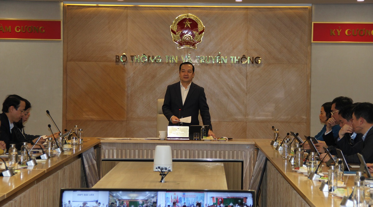 Thứ trưởng Phạm Đức Long phát biểu chỉ đạo tại Hội nghị