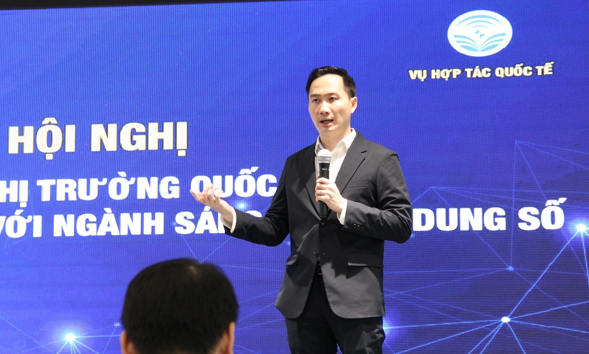 Chia sẻ của ông Nguyễn Thiện Nghĩa - Phó Cục trưởng phụ trách Cục Công nghiệp CNTT-TT - Bộ Thông tin và Truyền thông tại Hội nghị