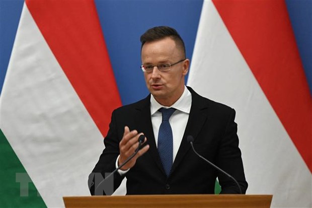 Ngoại trưởng Hungary Peter Szijjarto. (Ảnh: AFP/TTXVN)