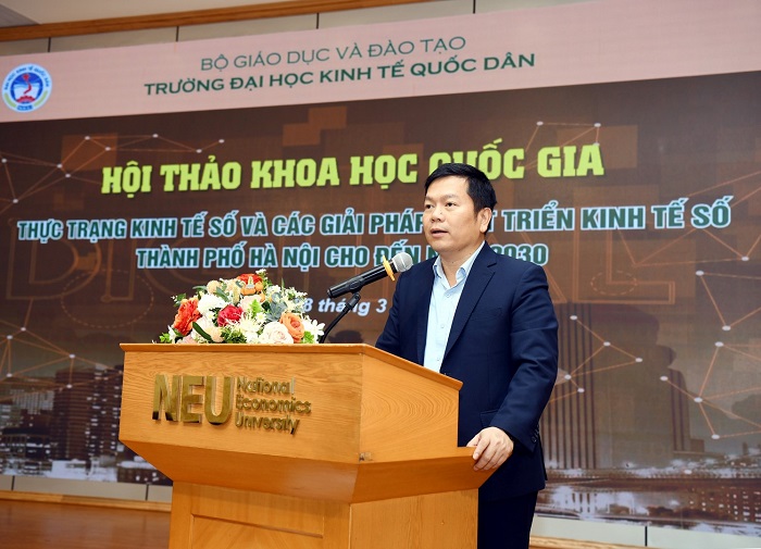 PGS.TS Nguyễn Thành Hiếu - Phó Hiệu trưởng phát biểu