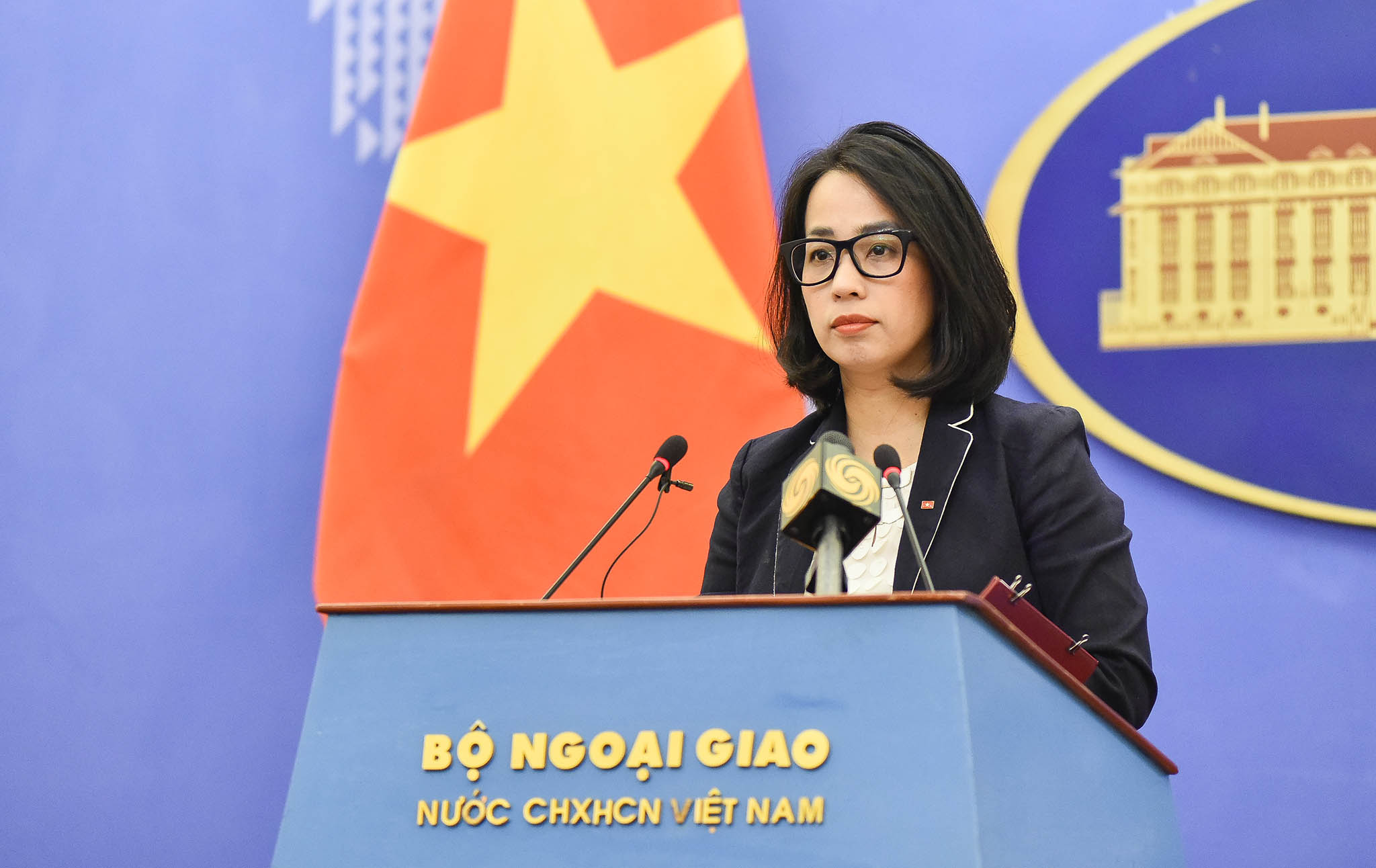 Phó Phát ngôn Bộ Ngoại giao Việt Nam Phạm Thu Hằng