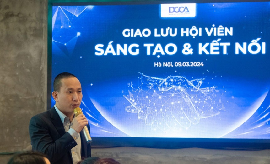 Chủ tịch DCCA Tạ Mạnh Hoàng chia sẻ về định hướng hoạt động năm 2024