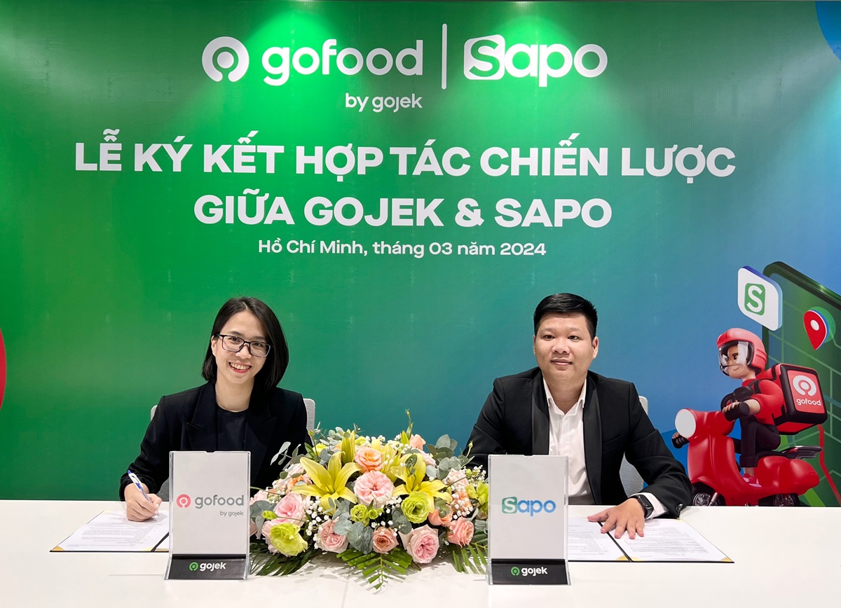 Sapo ký kết hợp tác chiến lược với Gojek 