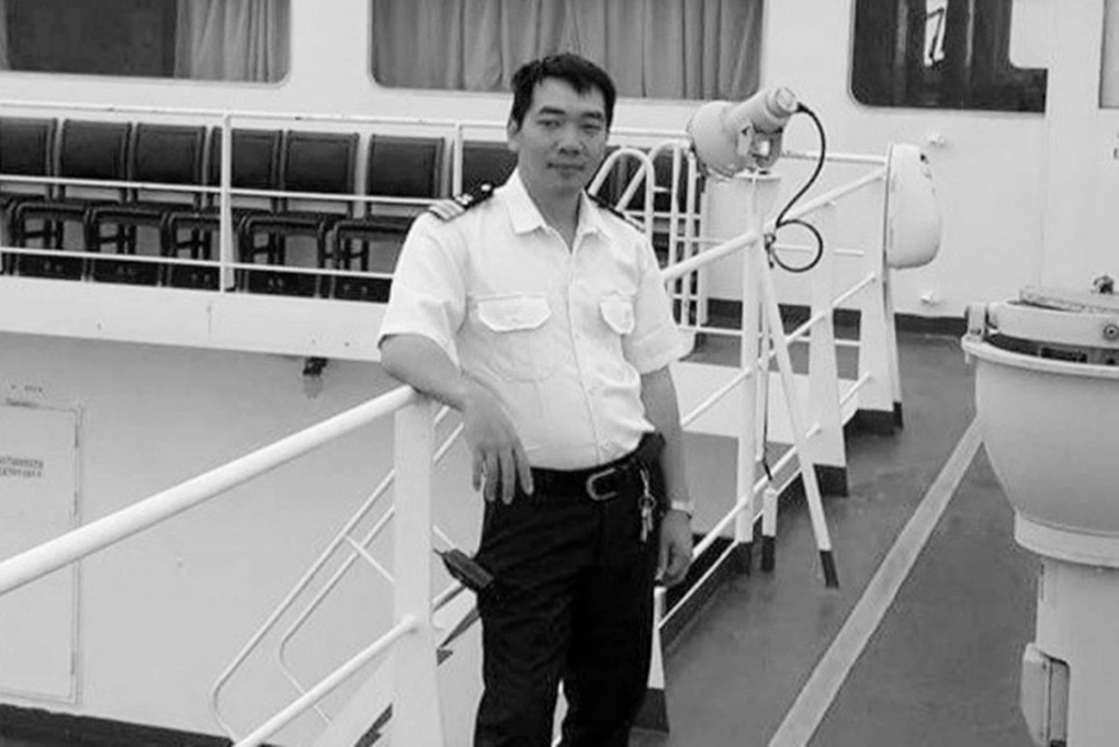 Anh Đặng Duy Kiên, đại phó bị thiệt mạng khi tàu hàng bị Houthi tập kích trên biển Đỏ (Ảnh: Gia đình cung cấp).
