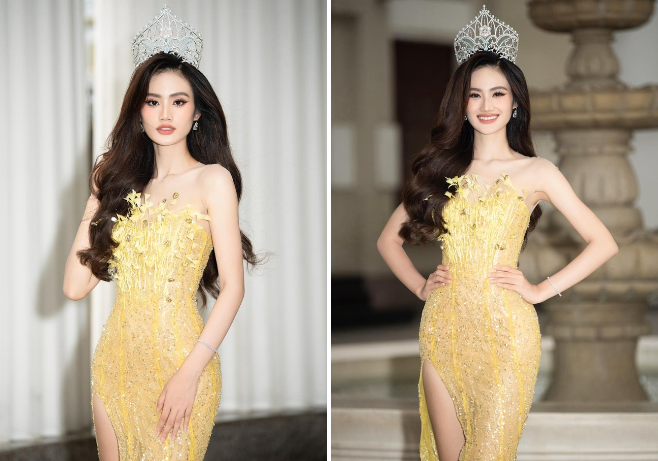 Huỳnh Trần Ý Nhi dự thi Hoa hậu Thế giới lần thứ 72.