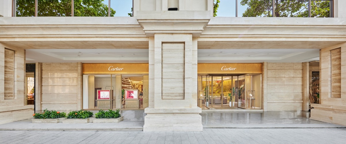Mặt tiền chính - Cartier ra mắt cửa hàng mới tại trung tâm thương mại Union Square, Thành phố Hồ Chí Minh