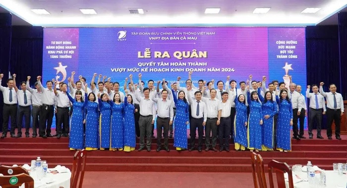 VNPT Cà Mau quyết tâm hoàn thành vượt mức kế hoạch kinh doanh năm 2024