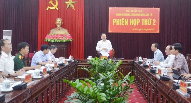 Phiên họp lần thứ 2 của Ban Chỉ đạo PCTNTC tỉnh Bắc Ninh đưa 1 vụ việc và 3 vụ án vào diện theo dõi, đôn đốc xử lý.