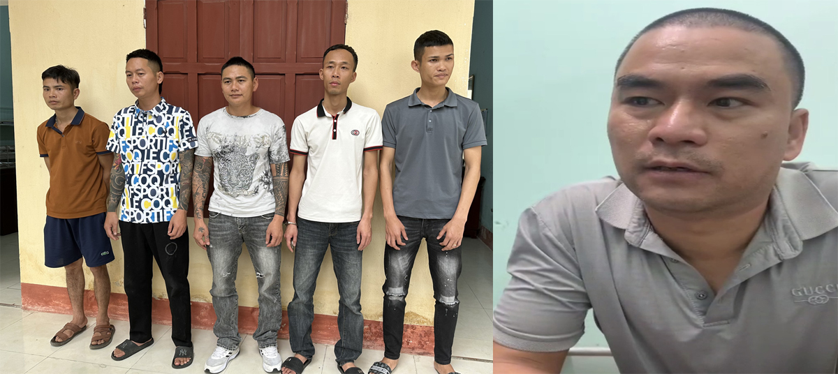 6 đối tượng “cho vay nặng lãi trong giao dịch dân sự” bị Công an huyện Quảng Xương bắt giữ