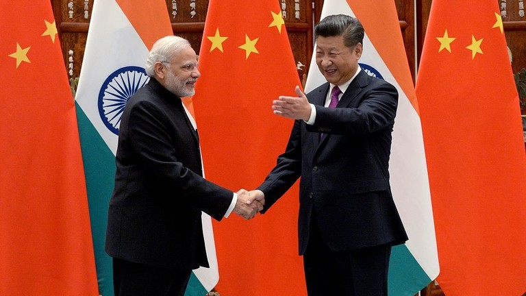 Hai nhà lãnh đạo của Ấn Độ và Trung Quốc