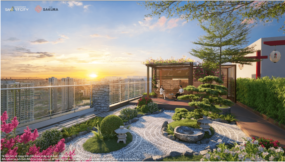 SA5 - The Sakura - Tòa căn hộ duy nhất có Vườn Nhật trên mây tại Vinhomes Smart City