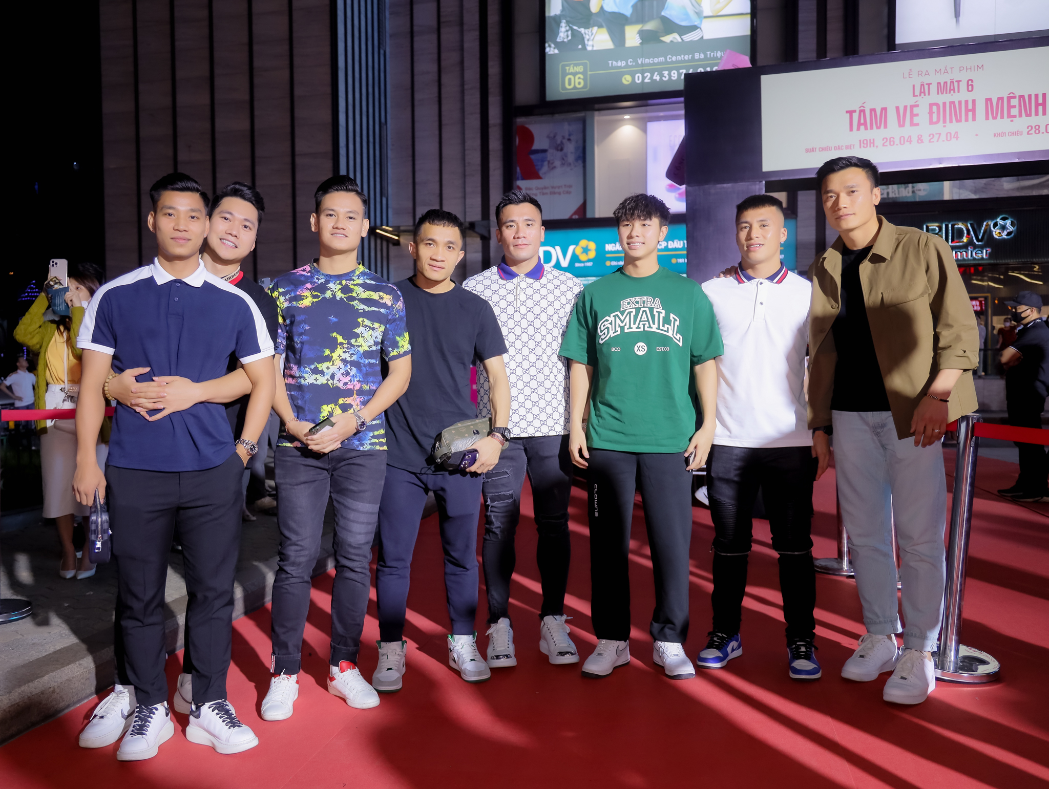 Các danh thủ nổi tiếng của bóng đá Việt Nam cũng góp mặt tại sự kiện