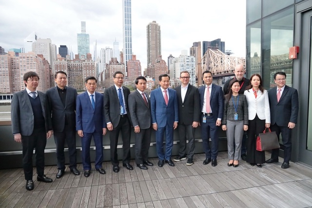 Phó Thủ tướng Lê Minh Khái thăm Trường Cornell Tech, thuộc Đại học Cornel