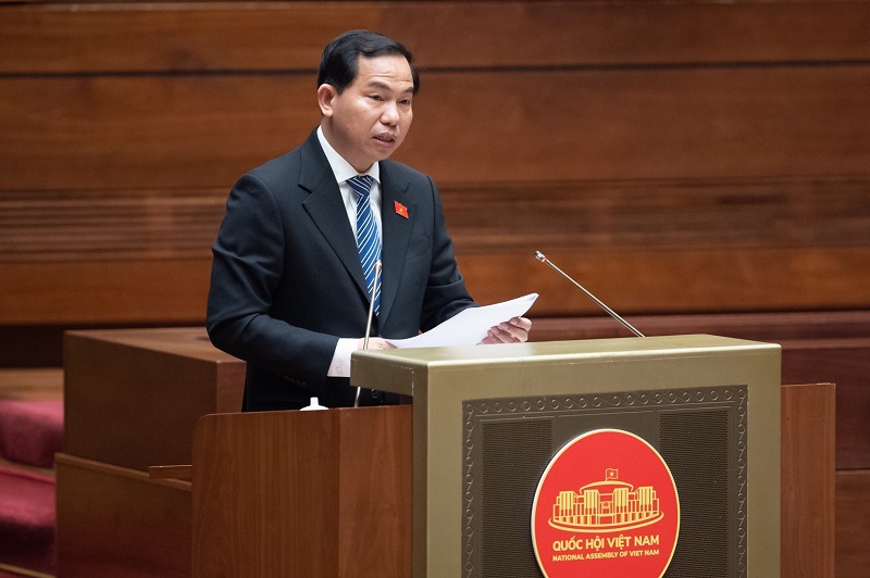 Chủ nhiệm Ủy ban Tài chính – Ngân sách Lê Quang Mạnh