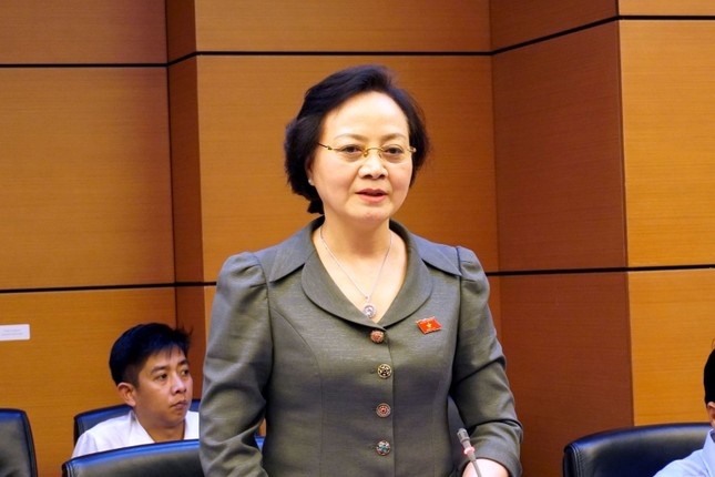 Bộ trưởng Bộ Nội vụ Phạm Thị Thanh Trà - Ảnh: TP